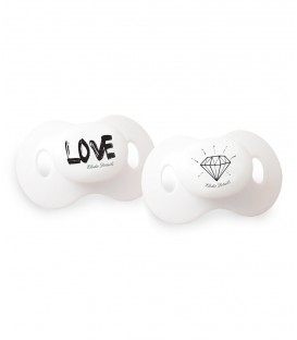 Chupetes diseño de Elodie Details (Packs 2 unidades) diamond love 1