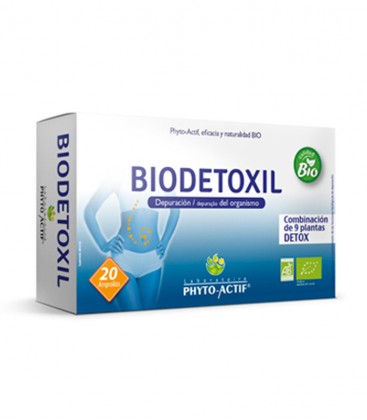Phyto Actif Biodetoxil Bio. 20 ampollas de 15ml