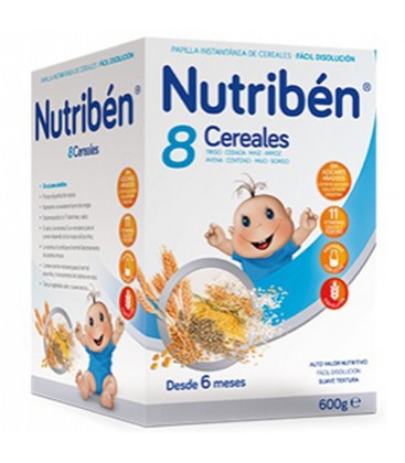 Nutribén Papilla 8 Cereales