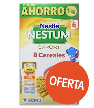 Nestle Papilla NESTUM 8 Cereales 1kg