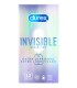 Durex Preservativos Invisible Extra Lubricado 12 uds
