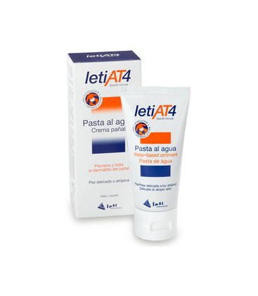 LetiAT4® pasta al agua - crema pañal para piel atópica (75 g.)