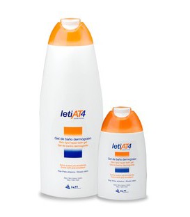 LetiAT4® gel de baño dermograso para piel atópica (750 ml.)