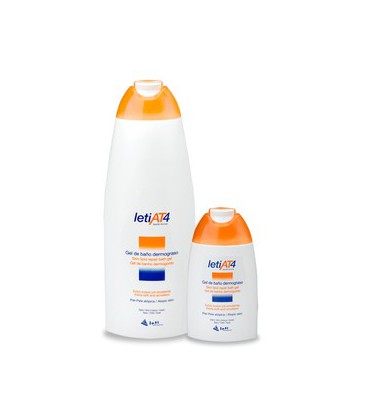 LetiAT4® gel de baño dermograso para piel atópica (750 ml.)
