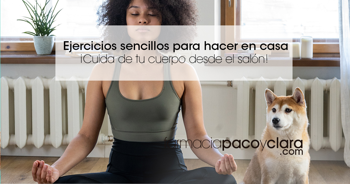 Ejercicios Sencillos Para Hacer en Casa】