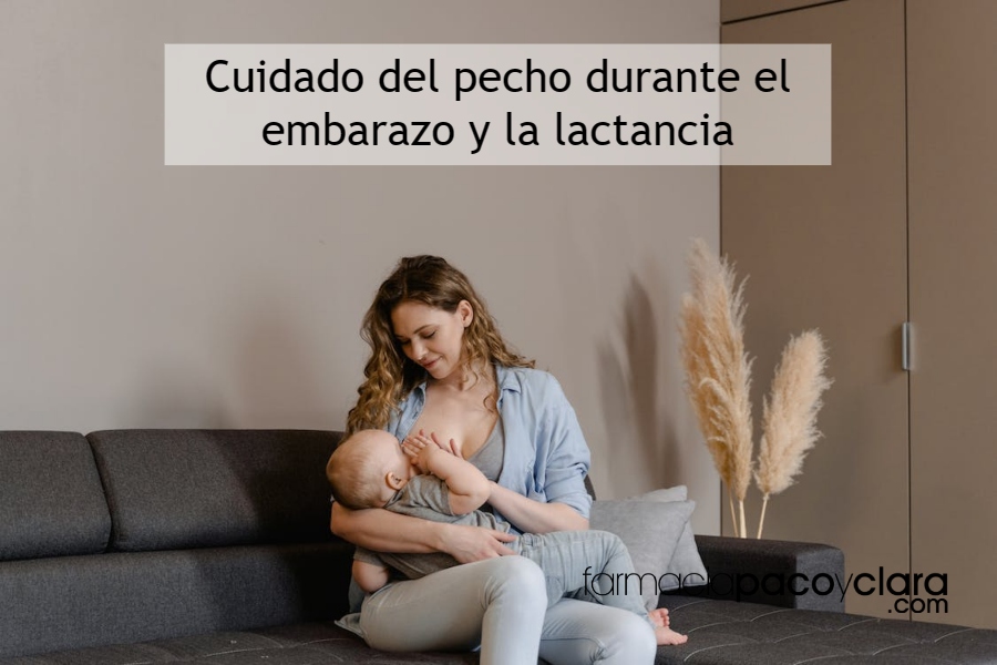 Cremas para cuidar el pecho durante la lactancia